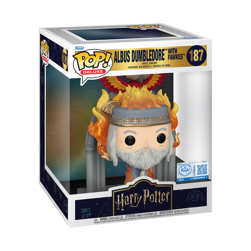 Funko POP! 6" Albus Dumbledore with Fawkes - Limited Edition Funko Shop Exclusive