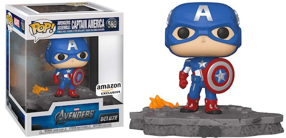 Funko POP! 6" Avengers Assemble: Captain America - Limited Edition Amazon Exclusive