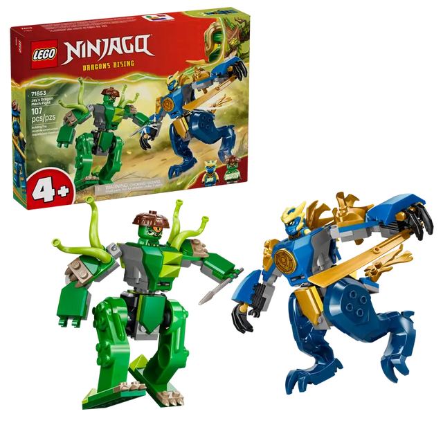 LEGO Jay's Dragon Mech Fight