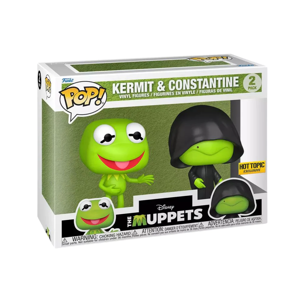 Funko POP! Kermit & Constantine (2-Pack) - Limited Edition Hot Topic Exclusive