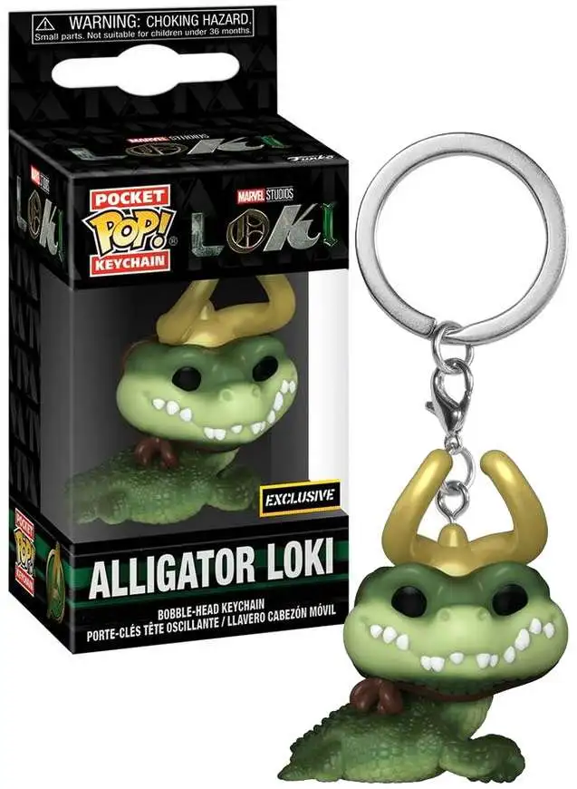 Funko POP! Keychain Alligator Loki - Limited Edition Exclusive