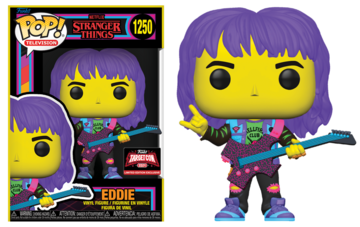 Funko POP! Eddie (Black Light) - Limited Edition 2024 Target Con Exclusive