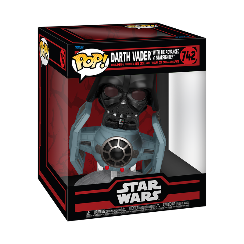 Darth Vader With Tie Advanced x1 Starfighter
