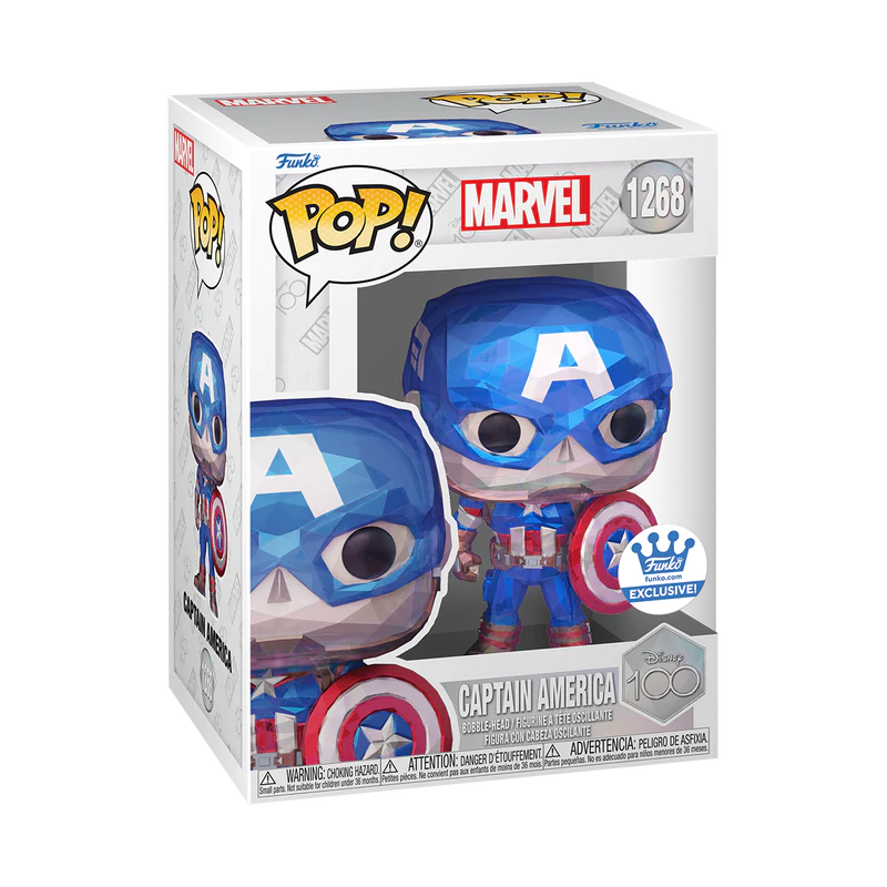 Funko POP! Captain America (Facet) - Limited Edition Funko Shop Exclusive