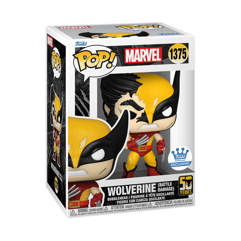 Funko POP! Wolverine (Battle Damage) - Limited Edition Funko Shop Exclusive