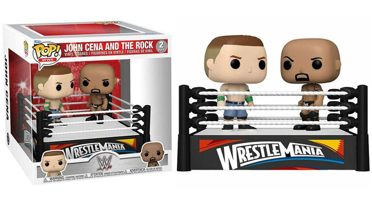 Funko POP! John Cena and The Rock (2-Pack)