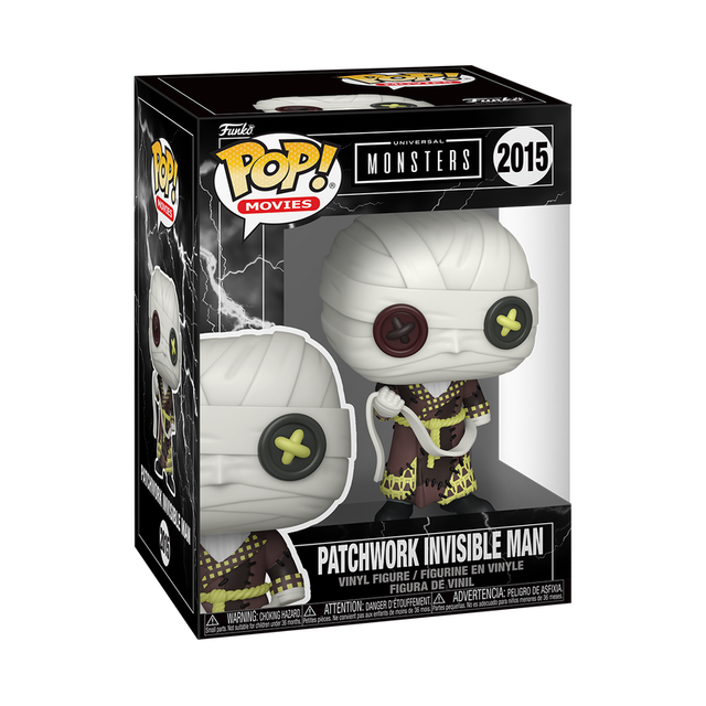 Funko POP! Patchwork Invisible Man (Pre-Order)