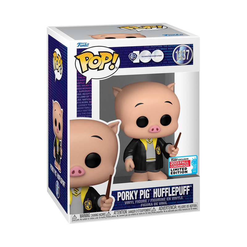 Porky Pig Hufflepuff - Limited Edition 2023 NYCC Exclusive