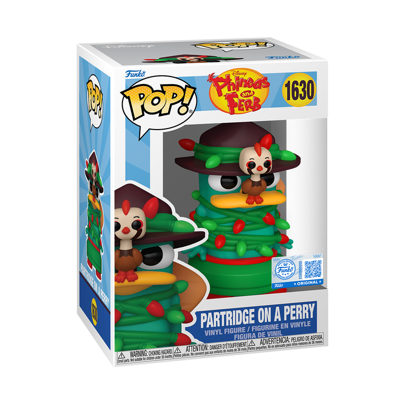 Funko POP! Partridge on a Perry - Limited Edition Funko Shop Exclusive