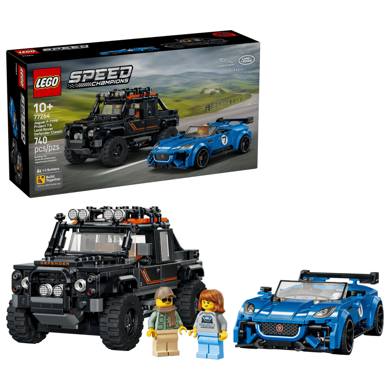 LEGO Jaguar Project 7 & Land Rover Defender