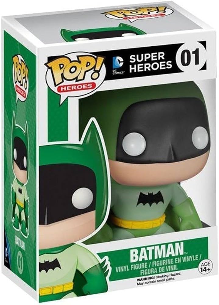 Funko POP! Batman (Green) - Limited Edition Entertainment Earth Exclusive