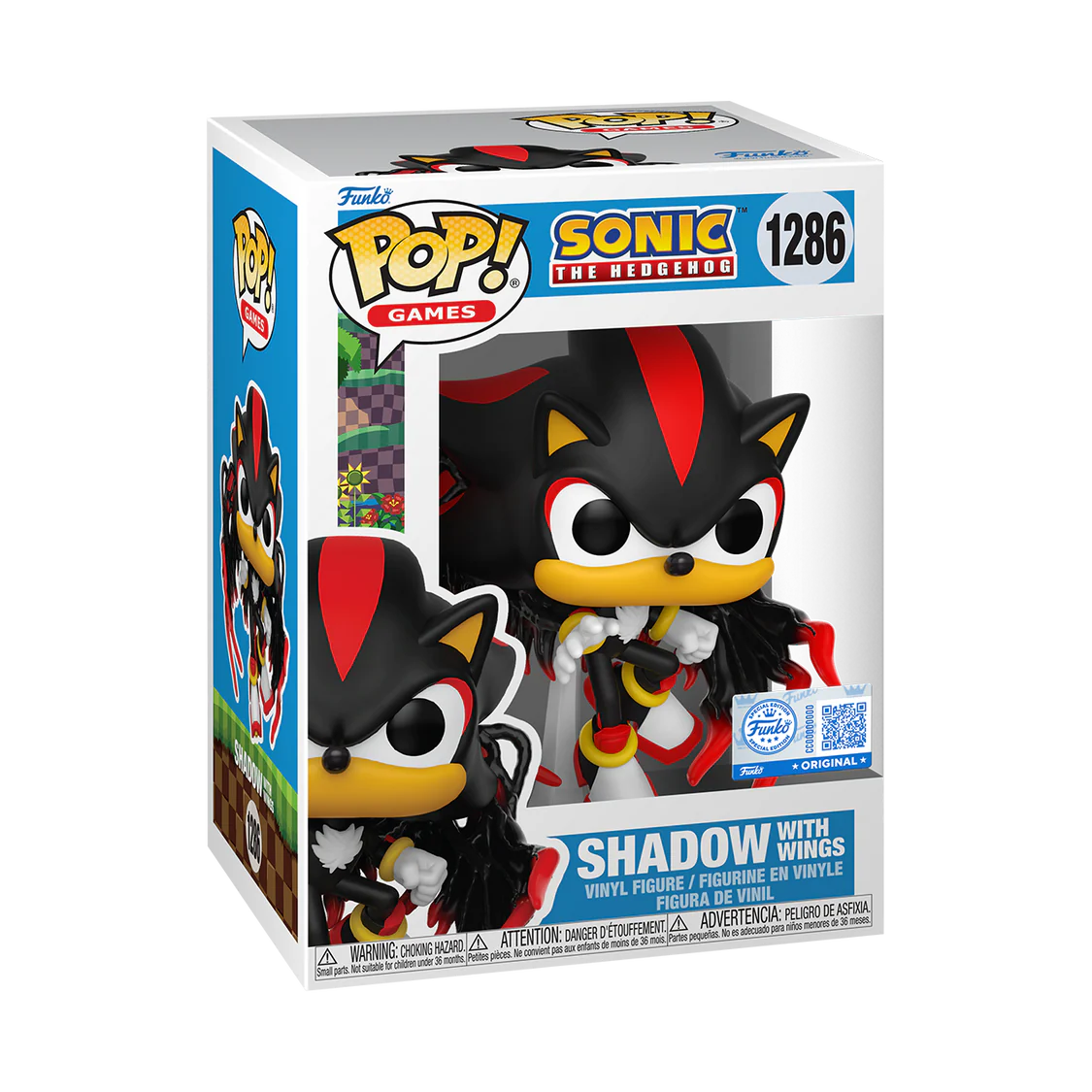 Funko POP! Shadow with Wings - Limited Edition GameStop Exclusive