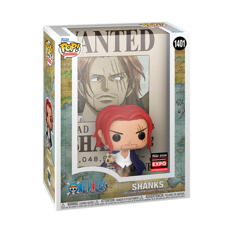 Funko POP! Shanks (Wanted Poster) - Limited Edition 2024 C2E2 Exclusive