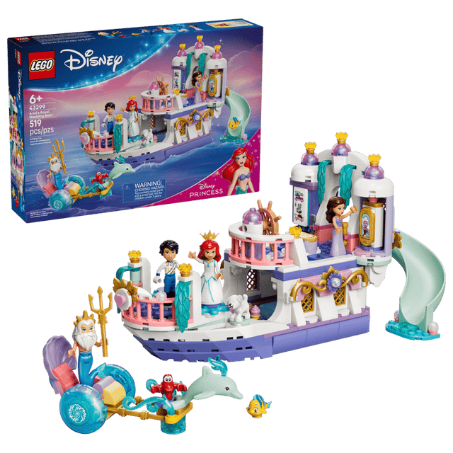LEGO Ariel's Royal Wedding Boat