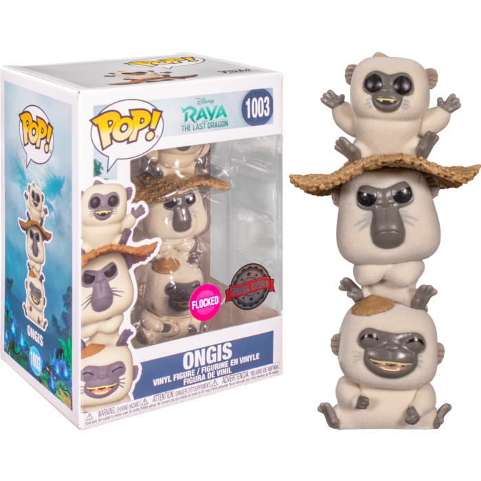 Funko POP! Ongis (Flocked) - Limited Edition Special Edition Exclusive