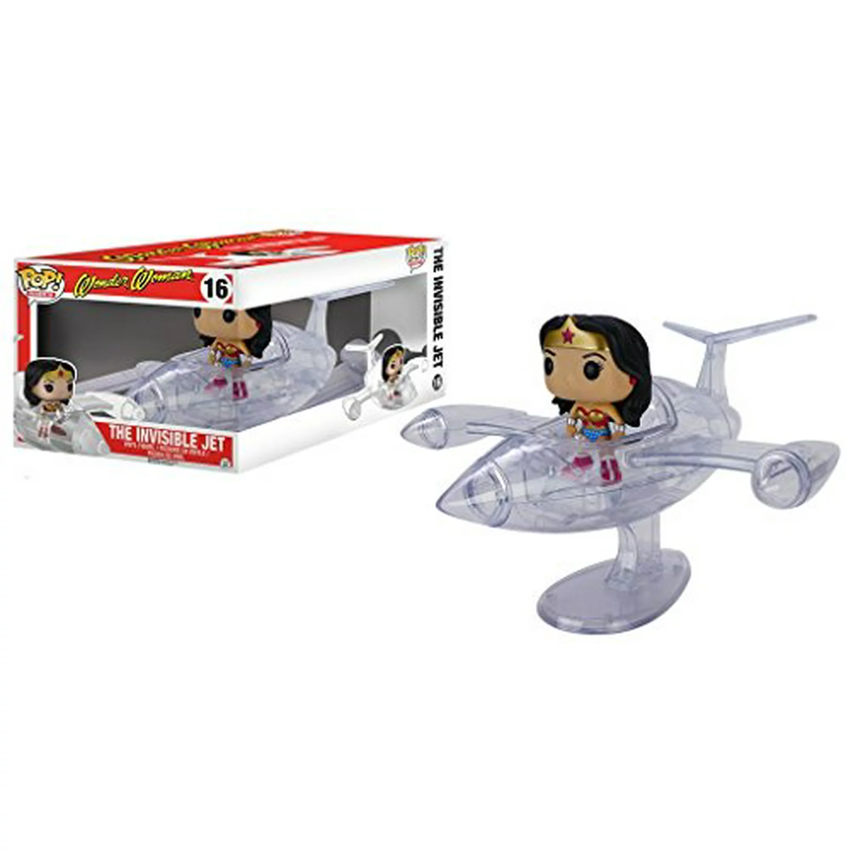 Funko POP! The Invisible Jet with Wonder Woman (Rides)