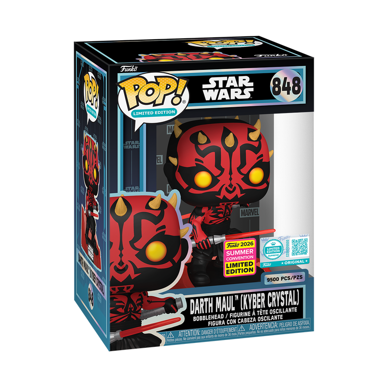 Funko POP! Darth Maul (Kyber Crystal) (L.E. 9500) - Limited Edition Supreme - Limited Edition 2026 SDCC Summer Convention Exclusive