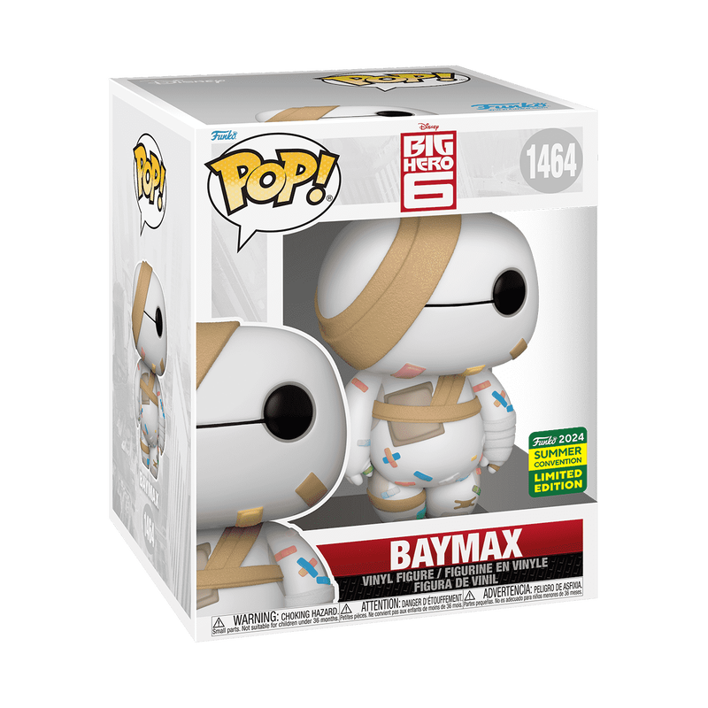 Funko POP! 6" Baymax - Limited Edition 2024 SDCC Exclusive