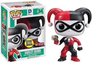 Funko POP! Harley Quinn (Glow) - Limited Edition PX Previews Exclusive