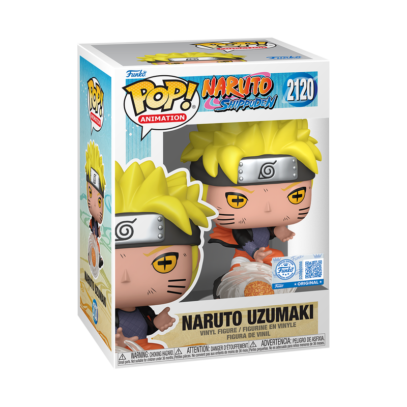 Funko POP! Naruto Uzumaki (Lava Release Rasenshuriken) - Limited Edition Funko Shop Exclusive