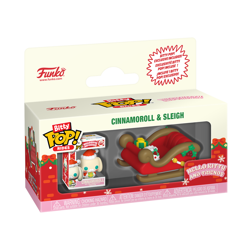 Bitty POP! Cinnamoroll and Sleigh (Ride)