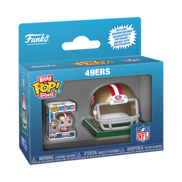 Bitty POP! Helmet & Player 49ers