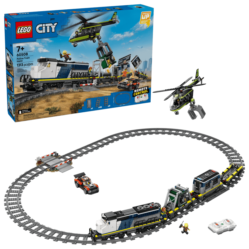 LEGO Police Train Heist