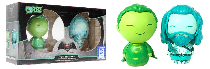 Funko DORBZ! Superman & Aquaman (2-Pack) - Limited Edition DC Legion of Collectors Exclusive