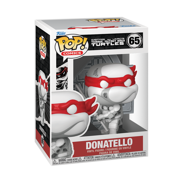 Funko POP! Donatello (Battle Damaged) (Comic Deco) (Pre-Order)