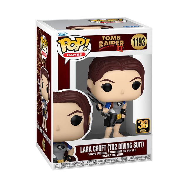 Funko POP! Lara Croft (TR2 Diving Suit) - Limited Edition Funko Shop Exclusive (Pre-Order)