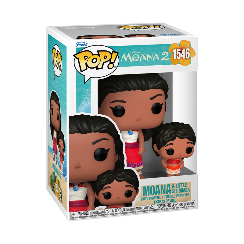Funko POP! Moana & Little Sis Simea