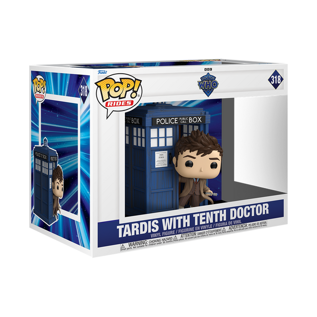 Funko POP! Tardis with Tenth Doctor (Rides) (Pre-Order)
