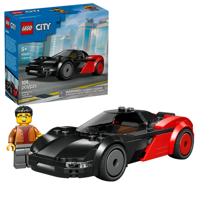 LEGO EV Supercar