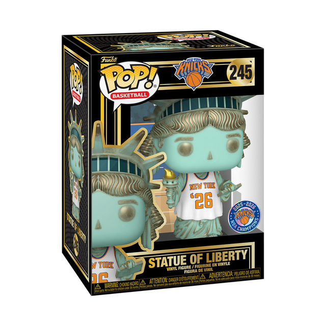 Funko POP! Statue of Liberty (New York Knicks 2026 NBA Champions - Ring Night) - Limited Edition Funko Shop Exclusive (Pre-Order)