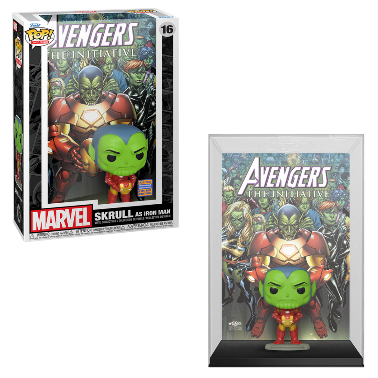 Funko POP! Skrull as Iron Man (Comic Covers) - Limited Edition 2023 WonderCon Exclusive