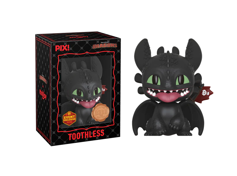 Thrilljoy Pix! How to Train Your Dragon Toothless - 2026 Spring Event Exclusive