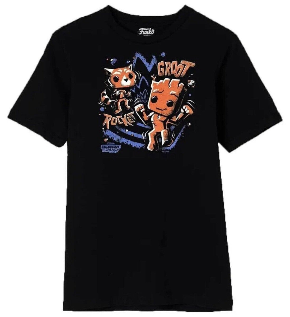 Funko POP! Tees Guardians of the Galaxy Vol. 3 Rocket & Groot Shirt