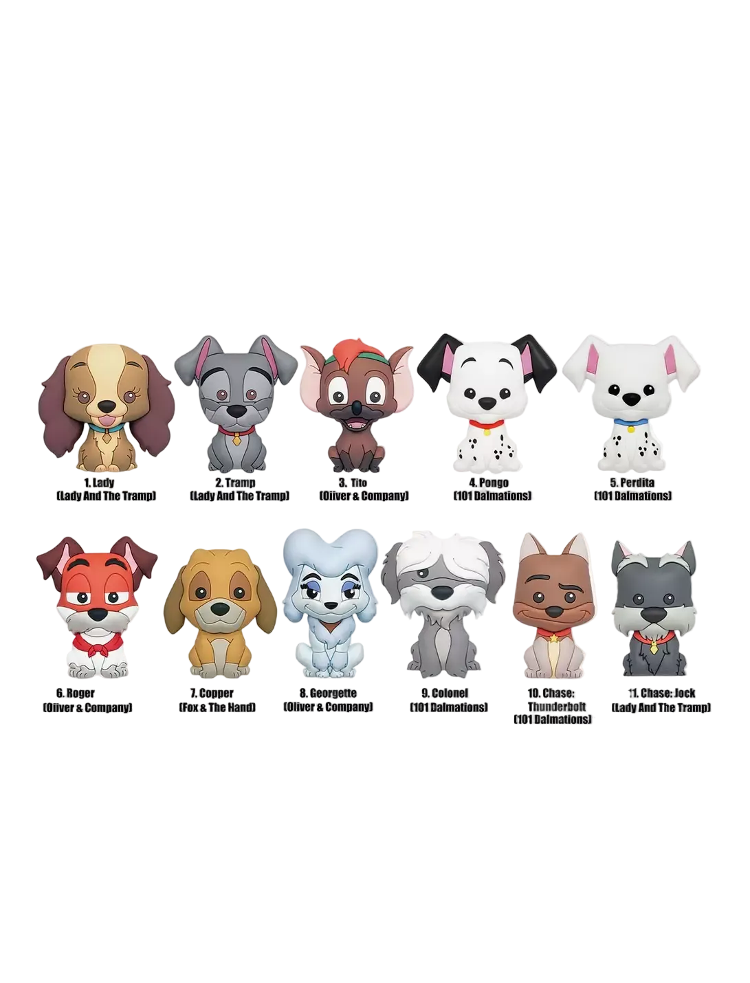MONOGRAM Disney Dogs Bag Clip