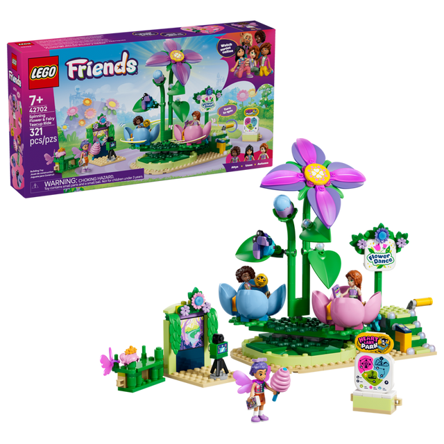 LEGO Spinning Flower & Fairy Teacup Ride