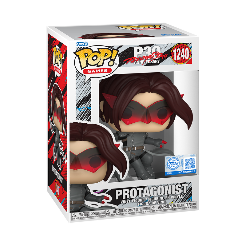 Funko POP! Protagonist (Persona 5: The Phantom X) - Limited Edition Funko Shop Exclusive