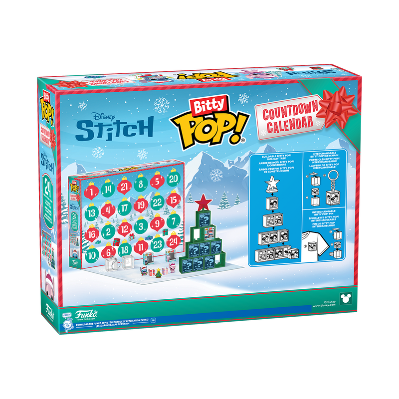 Bitty POP! Stitch Holiday Advent Calendar