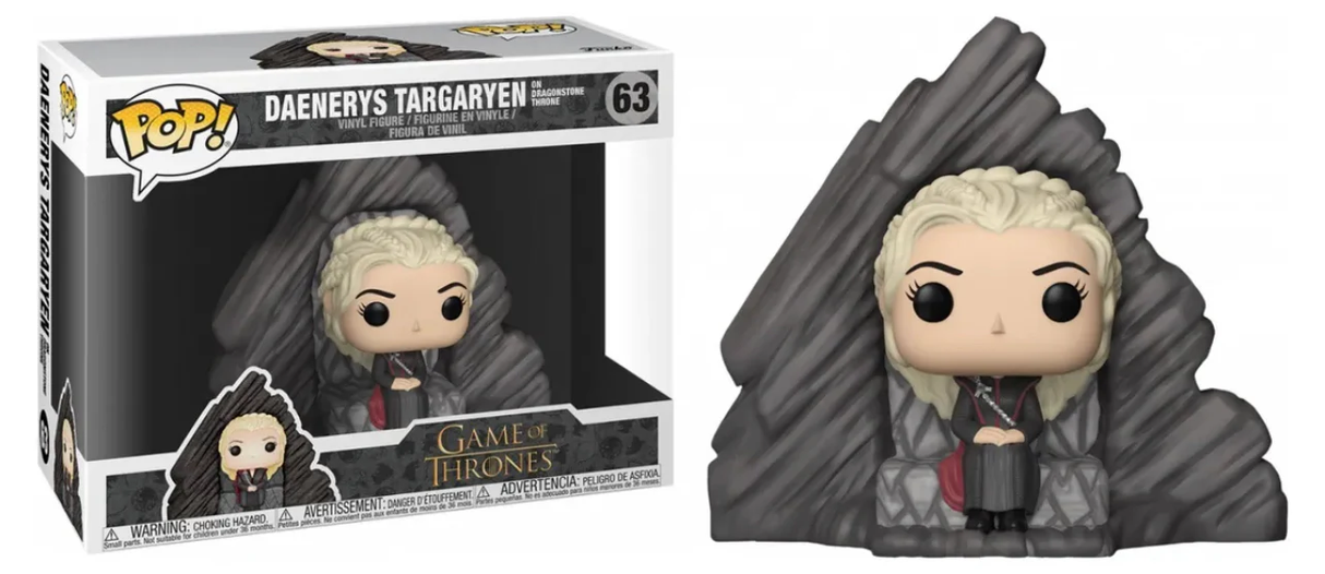 Funko POP! Daenerys Targaryen on Draonstone Throne