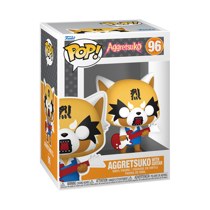 Aggretsuko with Guitar