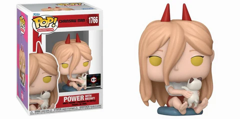 Funko POP! Power with Meowy - Limited Edition Chalice Collectibles Exclusive