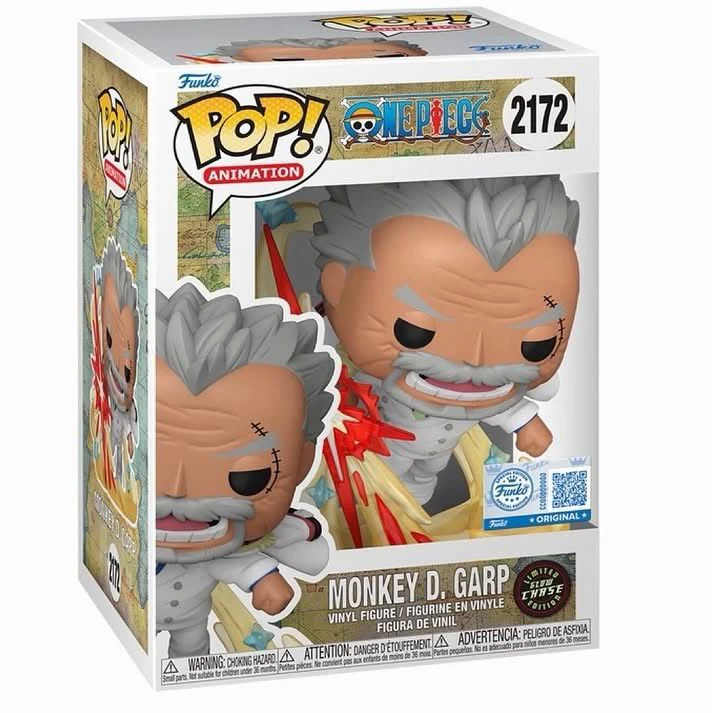 Funko POP! Monkey D. Garp (Glow) - Limited Edition Chase - Limited Edition Chalice Collectibles Exclusive