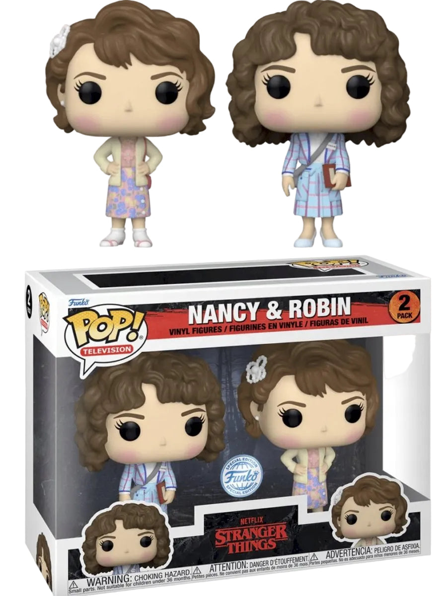 Funko POP! Nancy & Robin (2-Pack) - Limited Edition Special Edition Exclusive