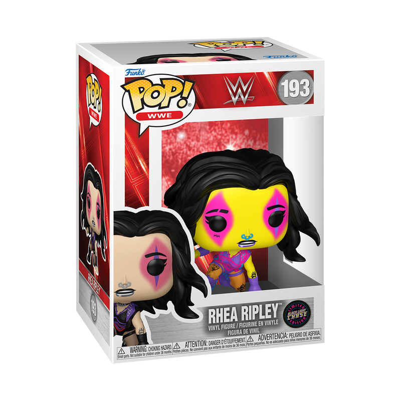 Funko POP! Rhea Ripley (WrestleMania XL) (Black Light) - Limited Edition Chase