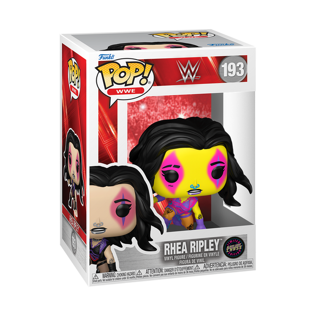 Funko POP! Rhea Ripley (WrestleMania XL) (Black Light) - Limited Edition Chase (Pre-Order)