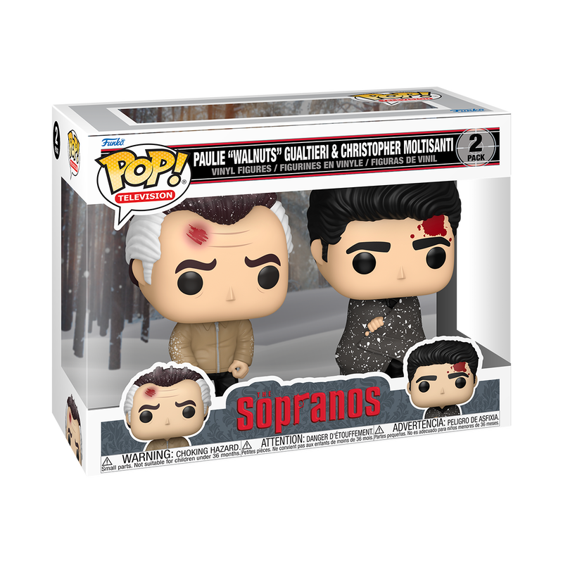Funko POP! Paulie “Walnuts” Gualtieri & Christopher Moltisanti (2-Pack)