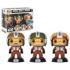 Funko POP! Biggs, Wedge & Poekins (3-Pack) - Limited Edition Walmart Exclusive